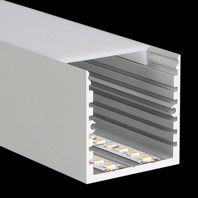 LED Profil 35x35mm, länge 2m, eloxiert, 1A-Ledshop