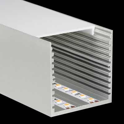 LED Leiste 45x45mm eloxiert 2m Länge