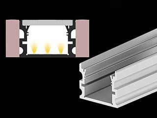 LED Profil wasserdicht - begehbar und befahrbar