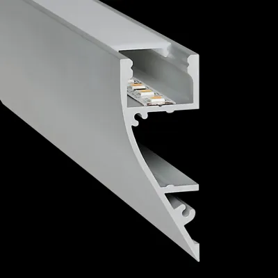 LED Profil Wall für indirekte Beleuchtung  eloxiert