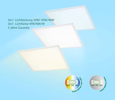 LED Panel CCT 3in1 im 5 Jahre Garantie im 1a-Ledshop