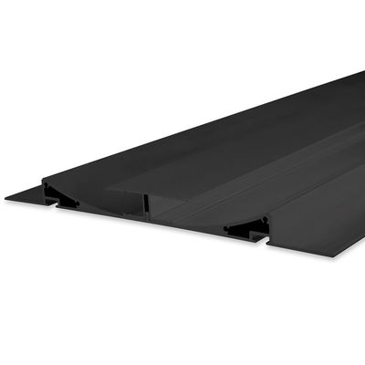 LED Trockenbau Profil Wandleuchte Double Curve schwarz