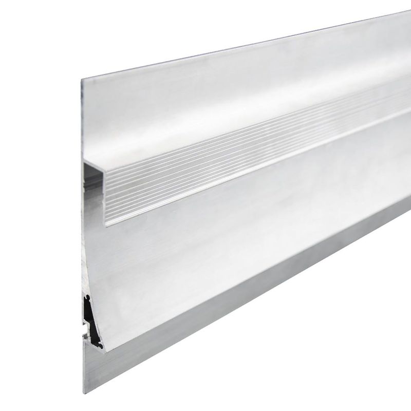 Indirekte Beleuchtung Trockenbauprofil LED | Single Curve eloxiert von 1a-ledshop