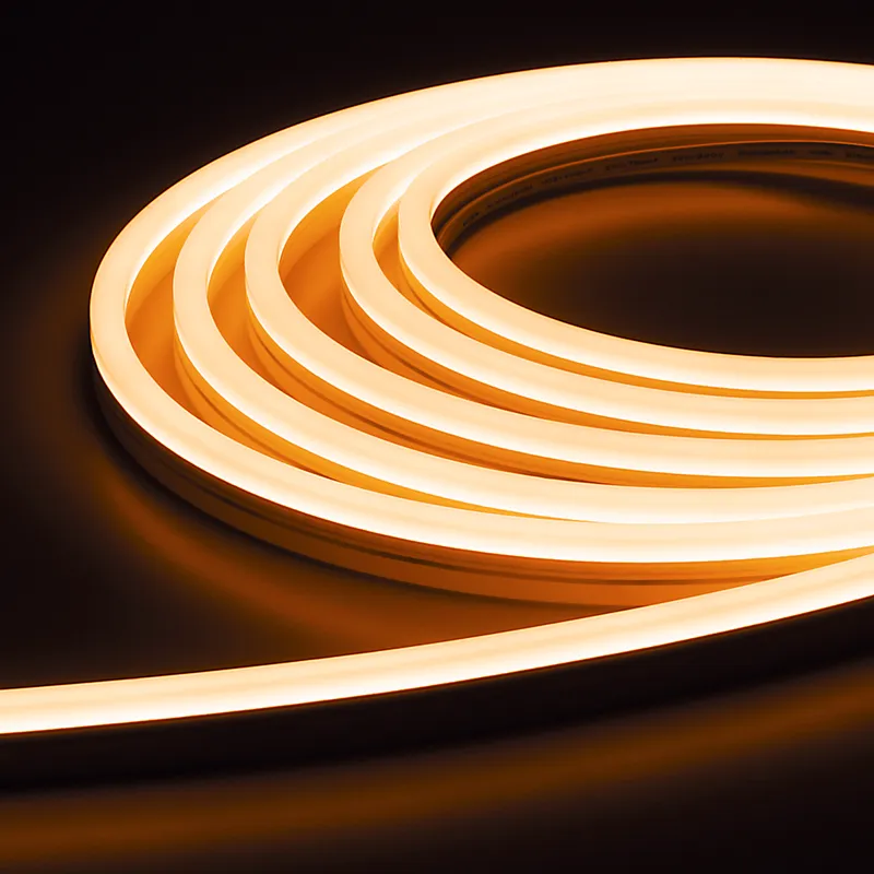 NEON LED Strip wasserfest IP65 | benötigt kein Kühlprofil ultra warm weiß