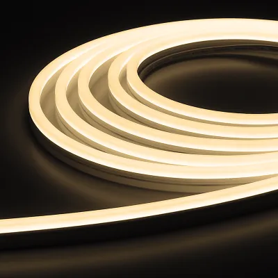NEON LED Strip wasserfest|  IP65 | benötigt kein Kühlprofil warm weiß 1A-Ledshop