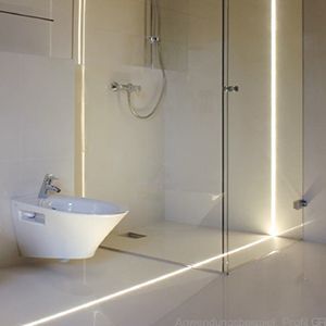 LED Fliesenprofile | 2m bis 3m Länge | Stimmungsvolles Licht für Ihr Bad
