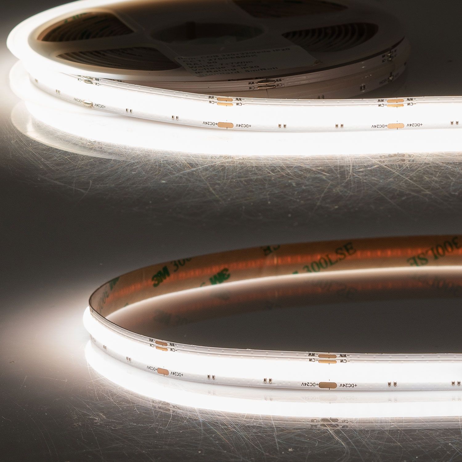 LED Strip COB CCT | 14W/m | 1280Lm/m | IP20 | 640LED/m
