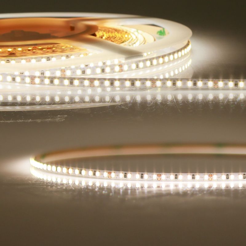 Spezial LED Streifen Amber 15W/m in IP20 mit nur 4mm Breite
