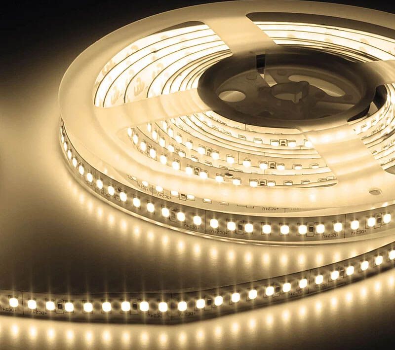 Sehr heller LED Streifen in 2700 Kelvin und 2600Lm/m von 1A-Ledshop