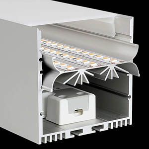 Breite LED Profile bis 5m Länge