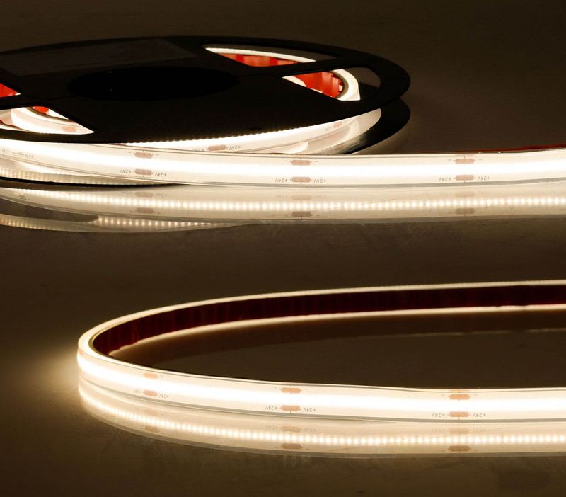 COB LED Streifen bis 100° Temperatur| IP68 | 14W/m | 2700Kelvin