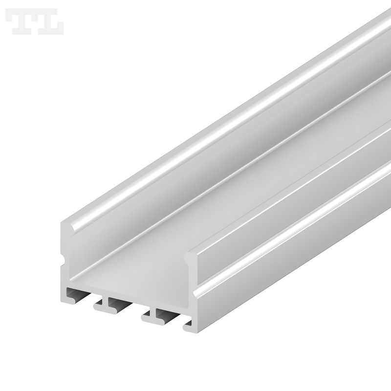 LED Alu Profil  23x12mm | eloxiert, weiß, schwarz