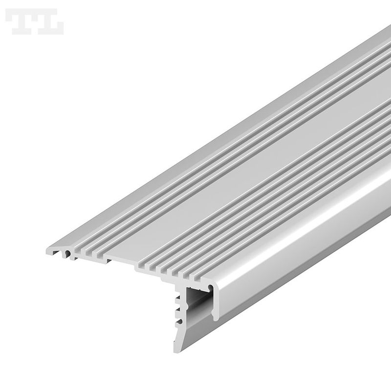 Treppenprofil für LED Streifen | 2-6m | eloxiert