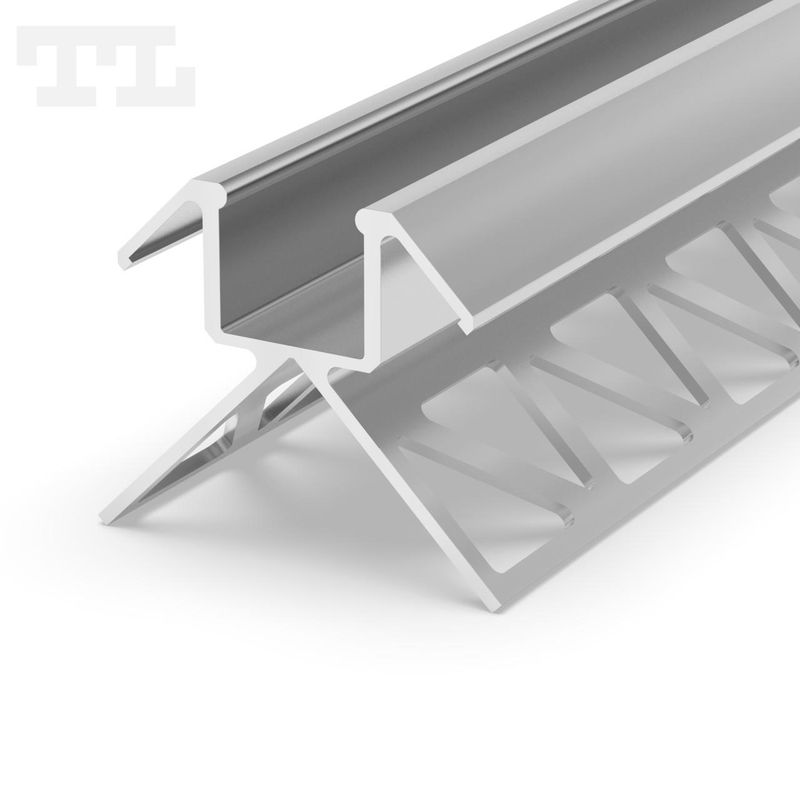 LED Profil für Fliesen oder Gipskarton | Eckprofil