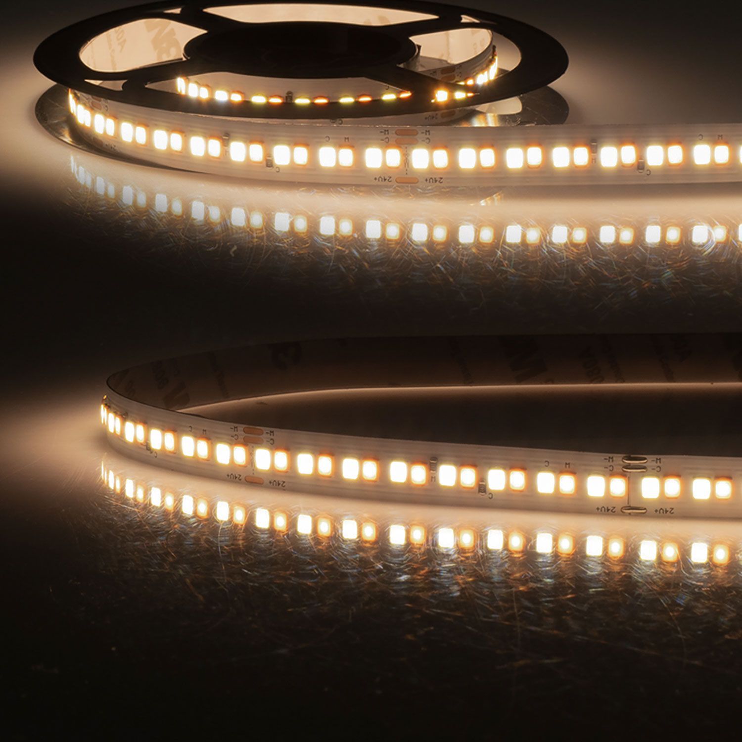 LED Streifen mit CCT 1900-6000Kelvin ✓ 1800 Lumen/m ✓ 256 LEDs/m ✓ CRI90 für perfekte Beleuchtung! Jetzt bei 1A-Ledshop