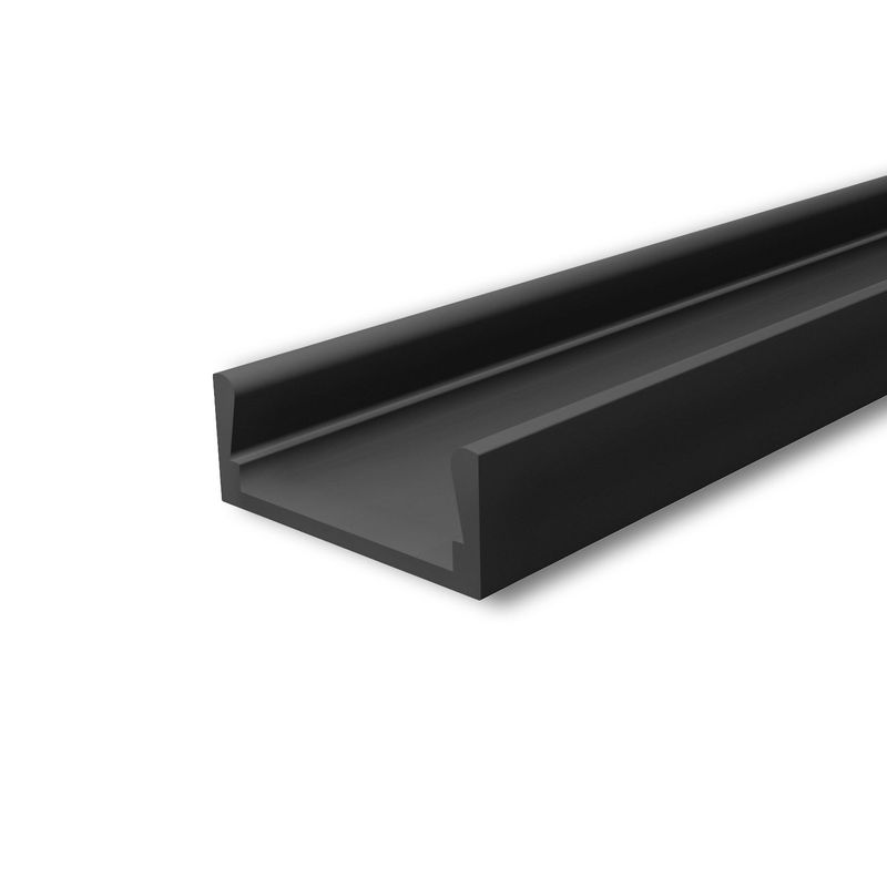 LED Leiste 15x6mm| schwarz, weiß eloxiert LED Leiste 15x6mm| schwarz
