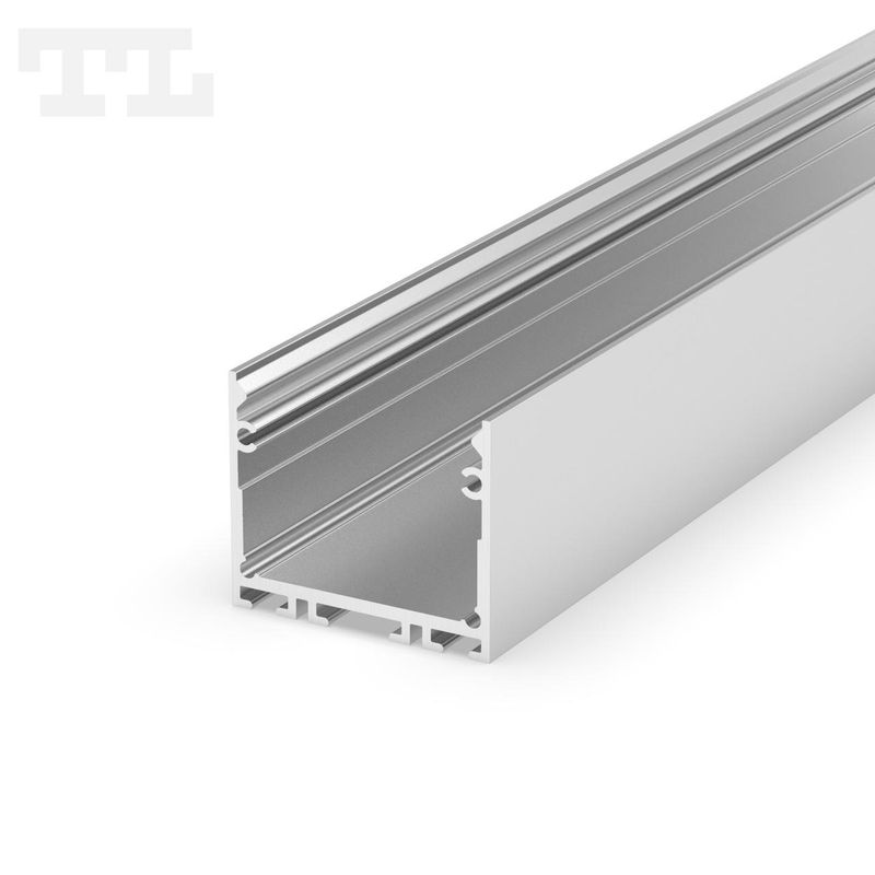 2m langen LED Leisten in 31x25mm ✓ Erhältlich in Schwarz, Weiß, Eloxiert oder Graphit ✓ Qualität von 1A-Ledshop
