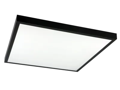 LED Panel Deckenmontage schwarz | 60x60cm 1A-Ledshop