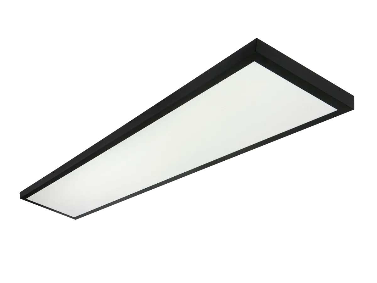 LED Panel Deckenmontage schwarz | 120x60cm | 4000Lumen LED Panel Deckenmontage schwarz | 120x60cm | 4000Lumen