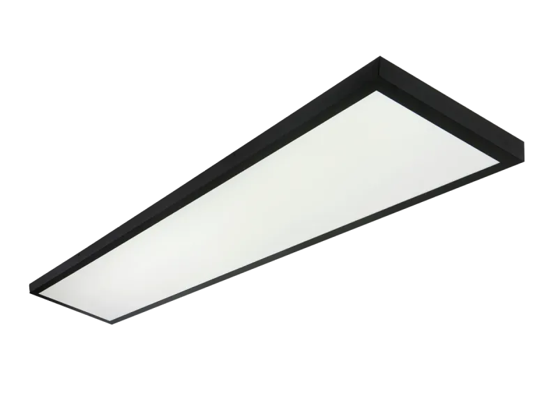 LED Panel Deckenmontage schwarz | 120x60cm | 4000Lumen