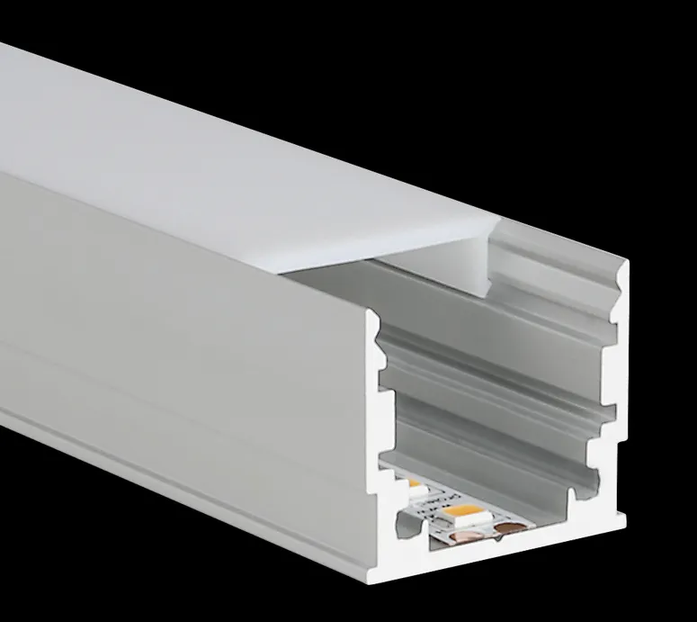 LED Profil M-line 24x21mm | Länge 2 - 5m | eloxiert, weiß, schwarz