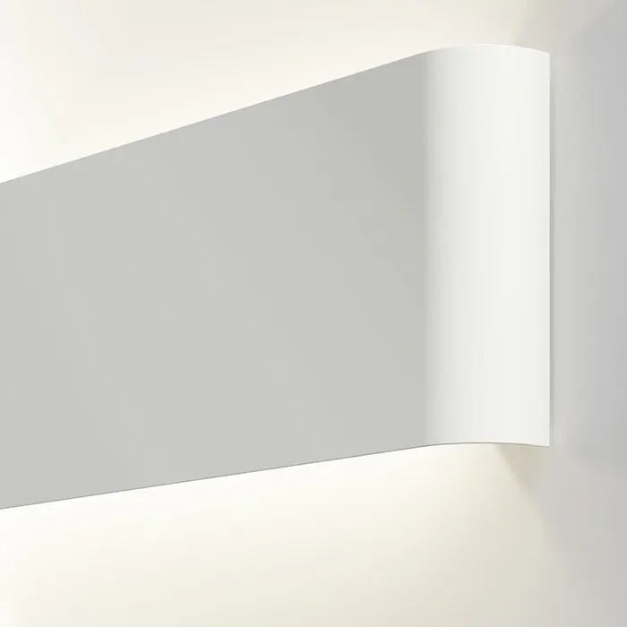 LED Wandprofil PLAKIN-DUO mit Designbiegung