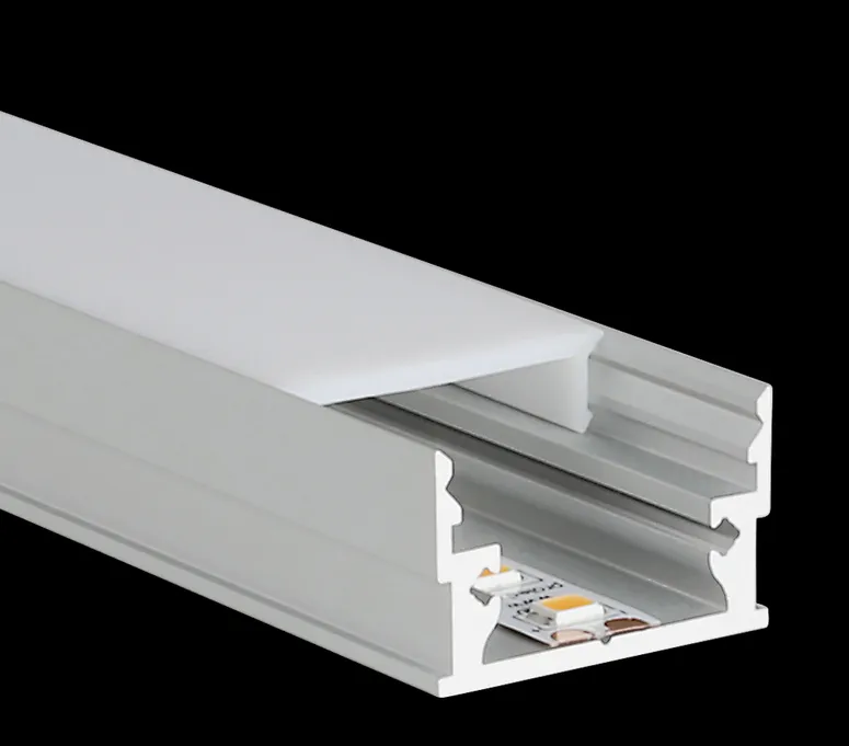 LED Profil 24x15mm | LED Leiste weiß, schwarz, grau |  bis 5m