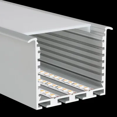 LED Profil  60mm breit - Leiste Unterputz