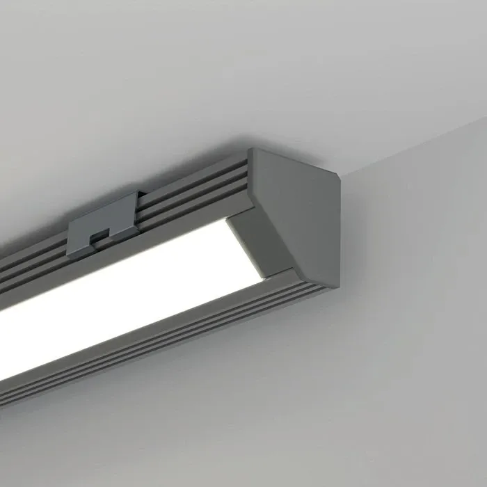 LED Eckprofil 45 eloxiert