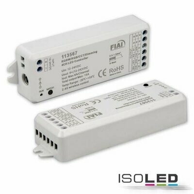 Sys-Pro Funk Mesh PWM-Dimmer, 1-4 Kanal, 12-24V DC 4x3A