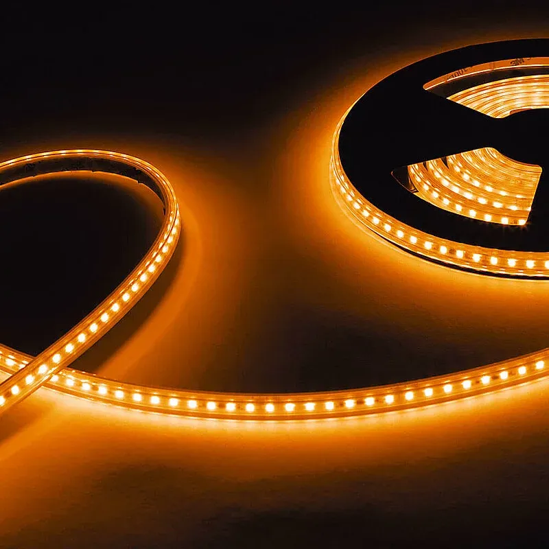 LED Strips Wellness-Sauna | Temperaturbeständig bis 105° LED Streifen für Bad, Sauna bis 105° temperaturbeständig 2400Kelvin