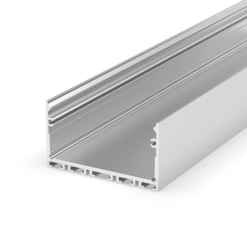 LED Profil 48mm breit eloxiert
