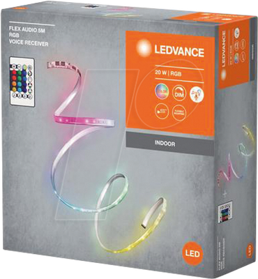 LED-Streifen, Flex AUDIO, 5000 cm, 20 W, RGB von 1A-Ledshop