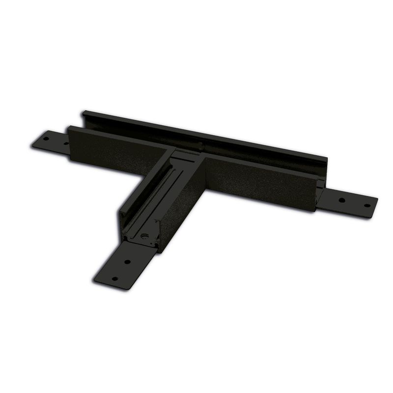 Schienensystem 48V | T-Stück mit  Verbinder schwarz