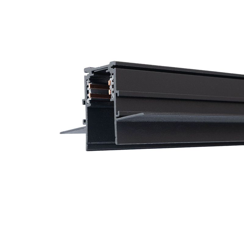 Trockenbau Licht Magnetschiene 48V | 200cm 4-polig schwarz