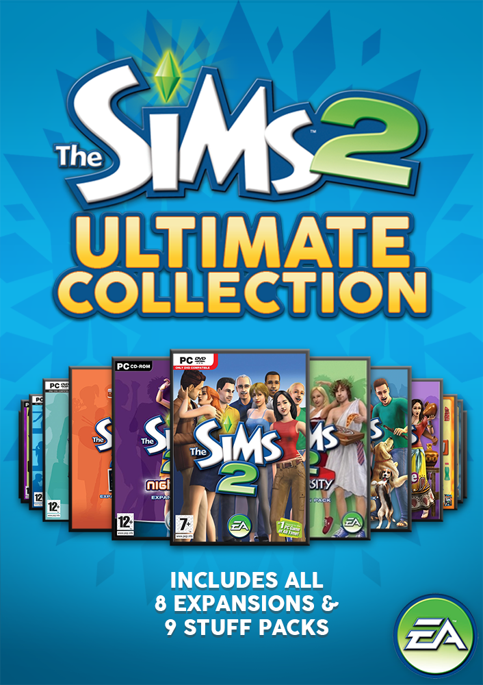 Get the Sims 2; all its expansion and collection packs, for free