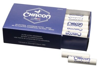 Chacom 9mm Charcoal Filters