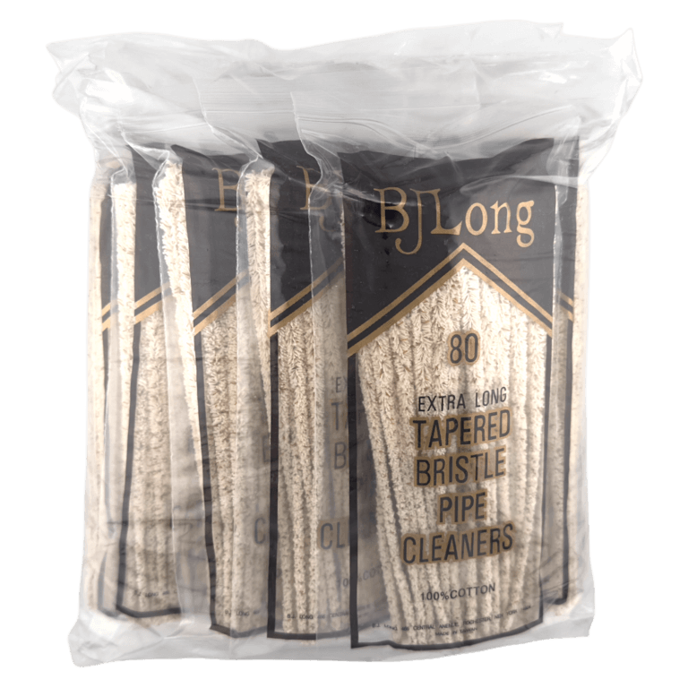 BJ Long Tapered Bristle Pipe Cleaners