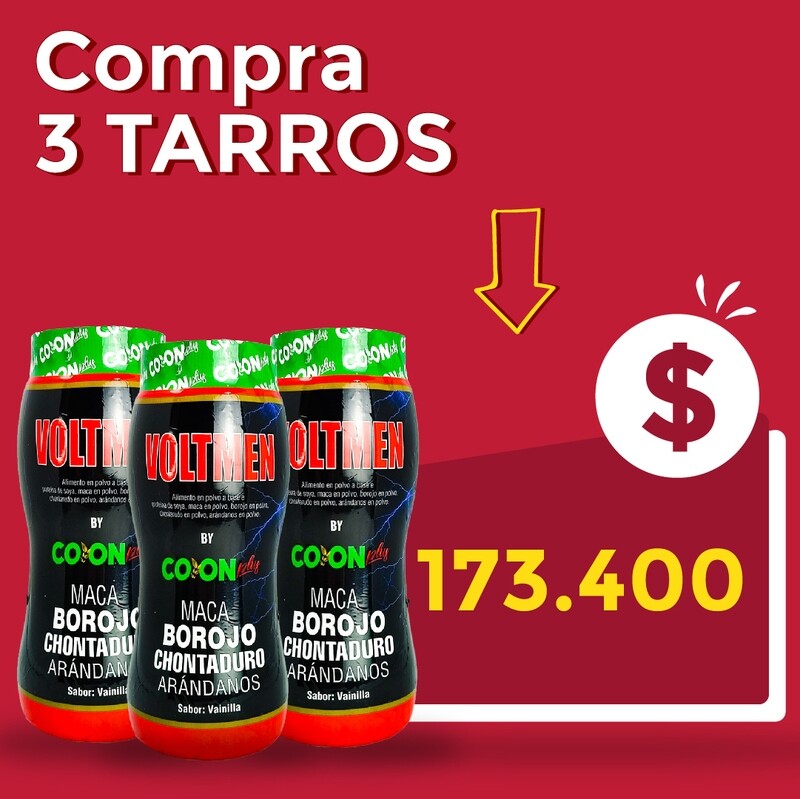 VOLTMEN PAGUE 2 LLEVE 3