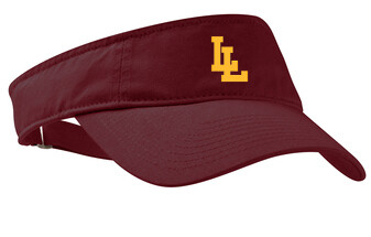 Maroon Visor Embroidered