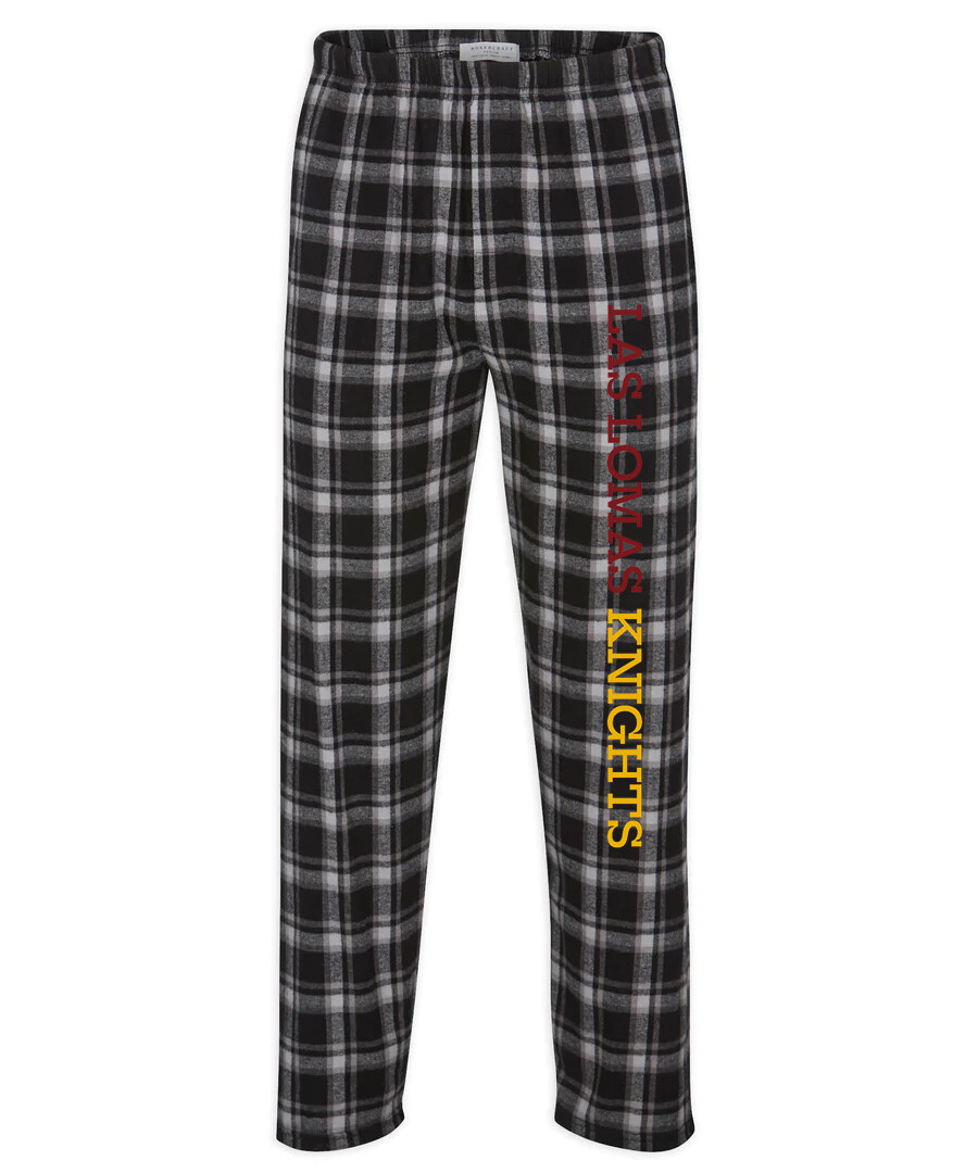 Plaid Pajama Pants – Black – Store – Las Lomas Athletic Boosters