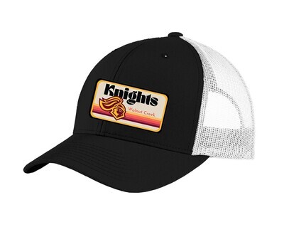 Knights Patch Trucker Hat Two-Tone