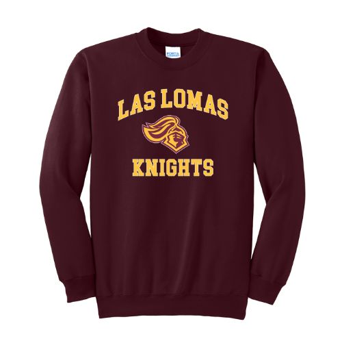 Maroon Crewneck Sweatshirt