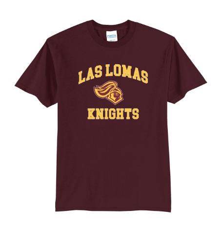 LL Knights Tee - Black or Maroon