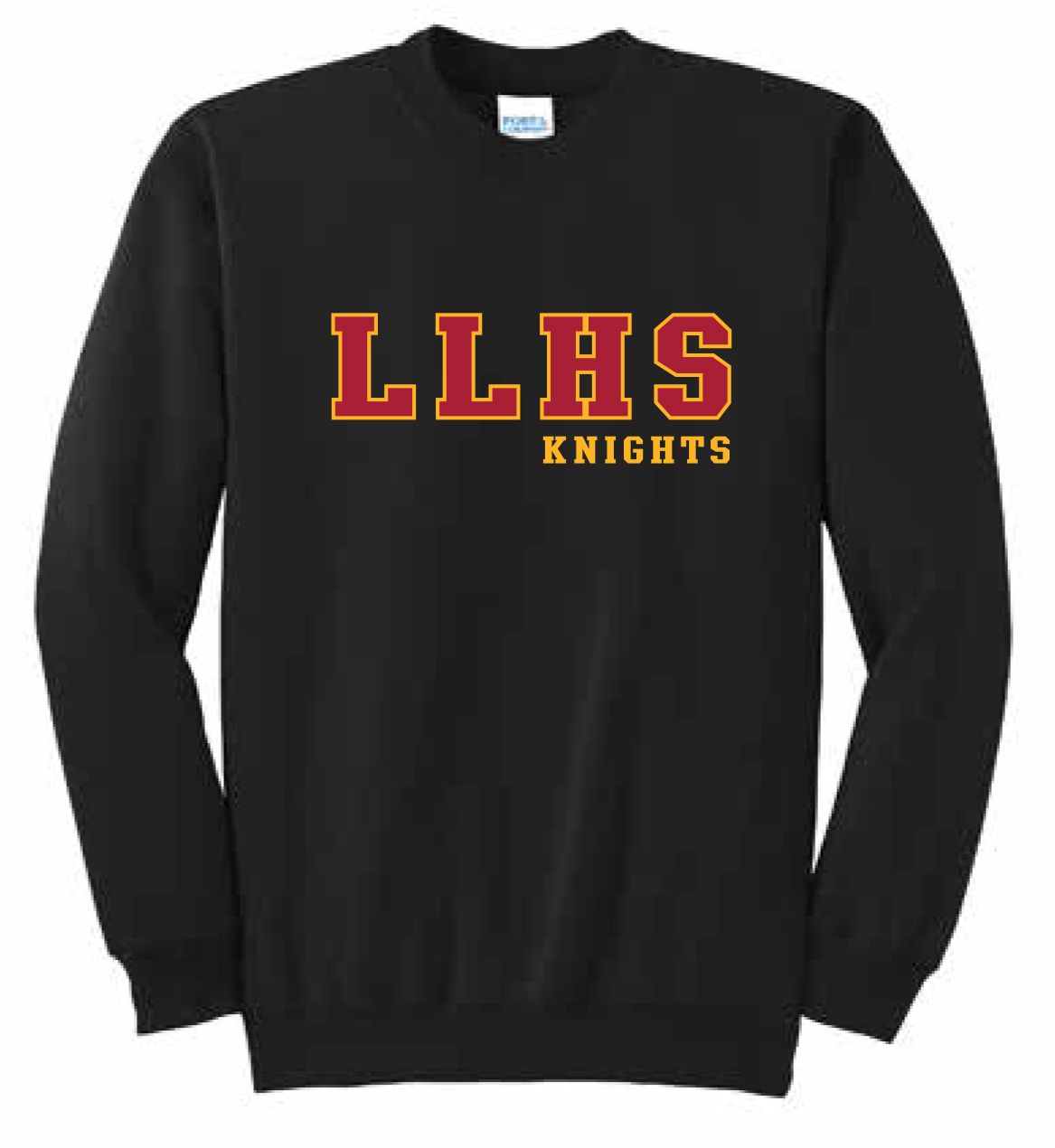 Black LLHS Crewneck Sweatshirt