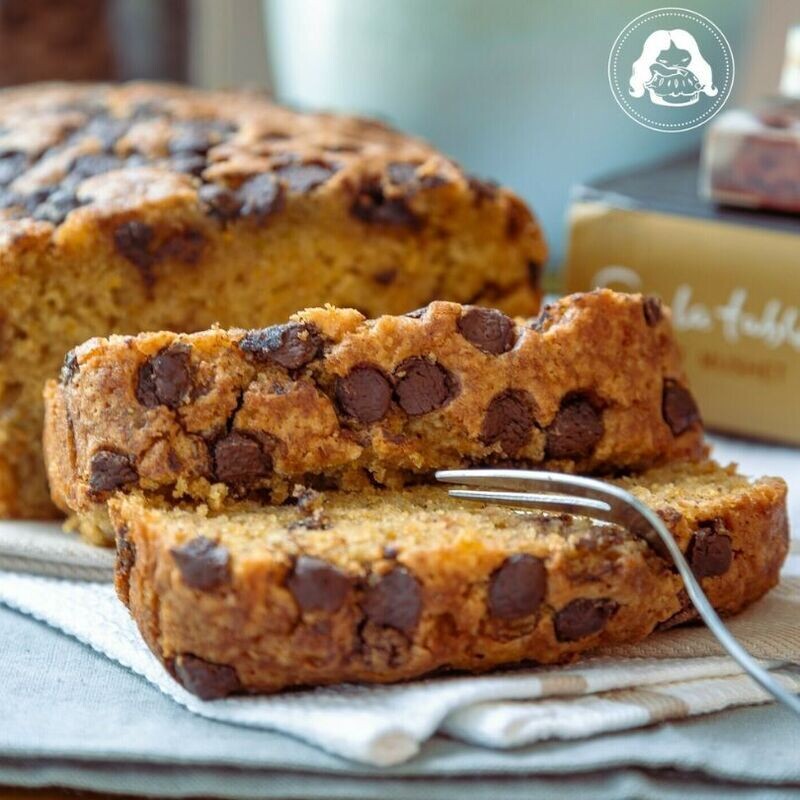 Spiced Pumpkin Choco Chip Loaf