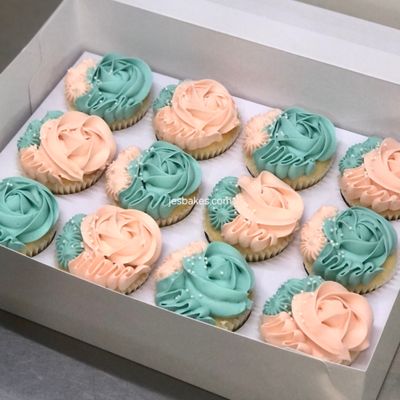 Signature Floral Cupcakes