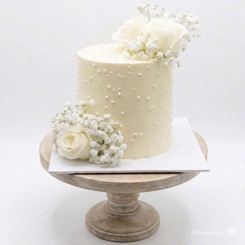 Classic Pearl Cake