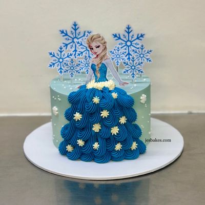 Frozen Princess Cake