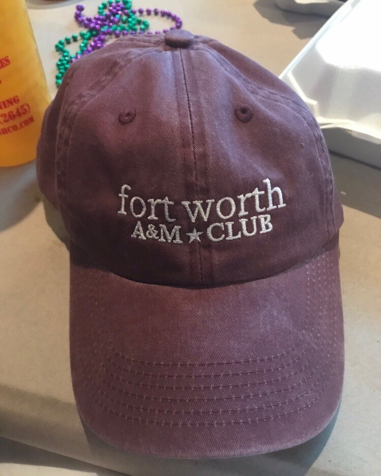 Fort Worth AMC Hat: Maroon